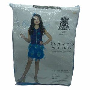 Enchanted Butterfly Child Costume NEW Large 12-14